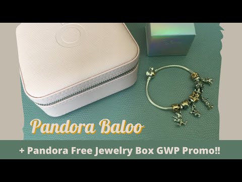 PANDORA x Disney 100 BALOO + Free Jewelry Box GWP Promo! 🎉🎉🎉