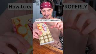 Do you know how to EAT these chocolates the RIGHT way?😎😁❤️🍫| How to eat properly | CHEFKOUDY