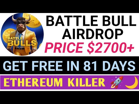 Battle Bulls Airdrop Update | Bull Token  Price Prediction | Battle Bulls Airdrop Round 2