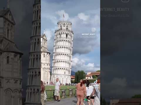 イタリアでピサの斜塔に登って来たよ！　#ピサの斜塔　#towerofpisa #italytravel #イタリア旅行 #世界遺産　#ピサ大聖堂　#TorrediPisa #トスカーナ