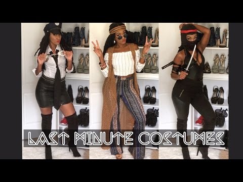 3 last minute DIY Halloween Costumes