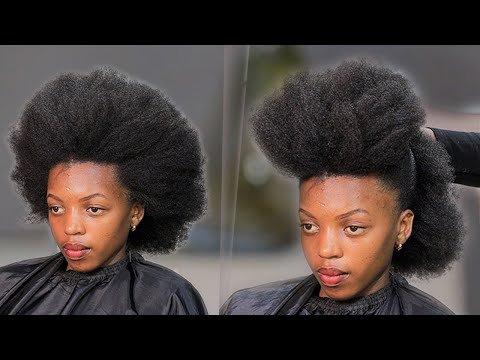 No Gel, No Hair Extension, No Spray ||  Natural HairStyling For A Birthday Party