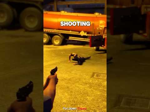 What happens when you kill Michael in Last mission?😱#shorts #grandtheftauto #gaming #videogame #gta