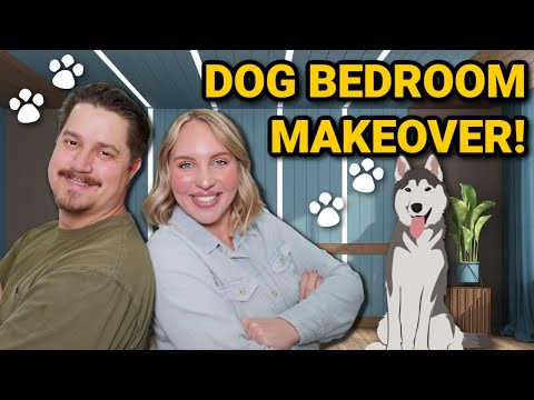 DIY! DREAM DOG BEDROOM MAKEOVER! 🐾 🐶 (PART 1)