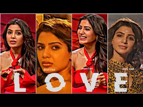 Nej Paro × Samantha Ruth Prabhu Full Screen Status | Nej Paro Full Screen Status | Samantha Status |