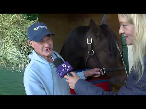 ISIVUNGUVUNGU's South African trainer Peter Muscutt reunites with him at Del Mar