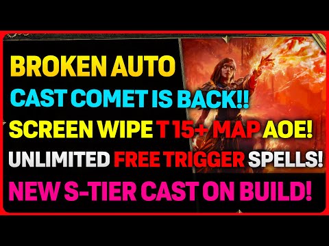 THIS AUTO CASTING Infernalist Build Is AMAZING!! | UNLIMITED Trigger Spells & Life Recovery!