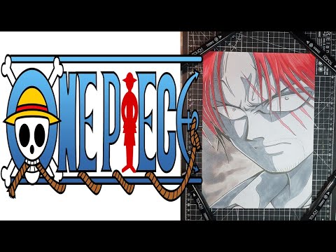 Let's draw Red Shanks One Piece