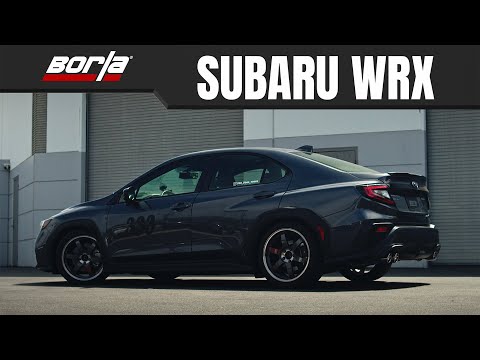 Borla Exhaust for 2022+ Subaru WRX