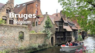 [4K]🇧🇪 Bruges: The Most Enchanting Fairy-Tale City in Belgium💖 2024