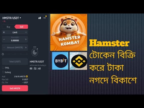 $HMSTR Token Sell Binance and Bybit |Hamstar kombet 1-Token=$300