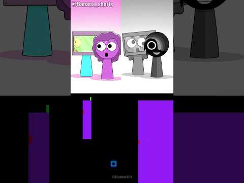 Sprunki OC Lily meets Sky vs Sprunki OC Lily meets Rebel | Blue Bouncing Square