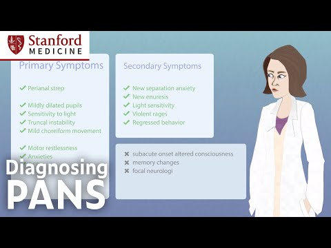 Diagnosing PANS