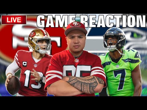 LIVE REACTION SAN FRANCISCO 49ERS VS SEATTLE SEAHAWKS TNF