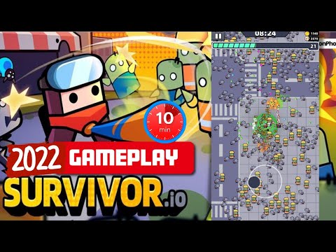 SURVIVING SURVIVOR.IO FOR 10 MINUTES | HOW THE GAME TRIES TO KILL YOU