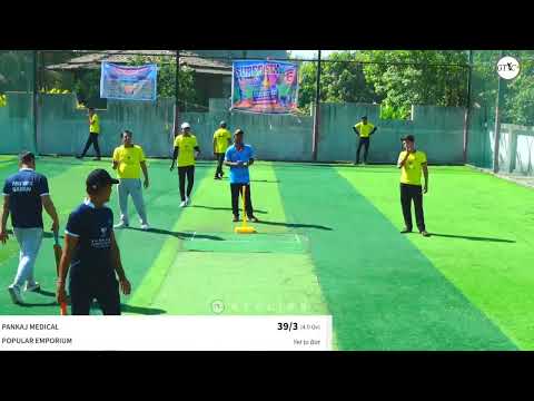 PANKAJ MEDICAL VS POPULAR EMPORIUM MATCH AT SHREE RAJASTHAN SHWETAMDAR MURTIPUJAK JAIN SANGH