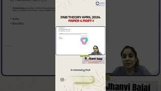 DNB Theory April 2024- Paper-4 Part -1 | Dr. Jhanvi Bajaj | Anesthesia Residency