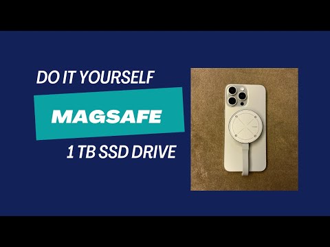 DIY Apple iPhone 15 Pro/Pro Max Magsafe External SSD