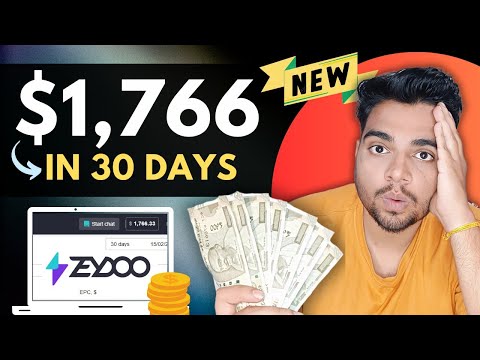 $1,766 Sale In 30 Days | Sale Proof | Zeydoo CPA Marketing For Beginners 2024 | Affiliate Master