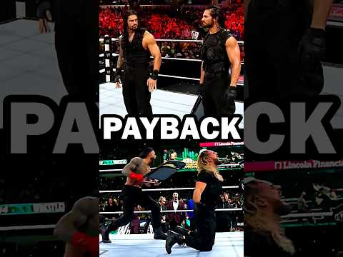 Roman gets his revenge on Seth Rollins.