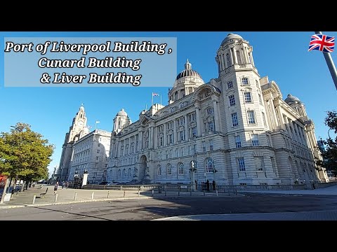 Liverpool / Port of Liverpool Building , Cunard Building & Liver Building/UK🇬🇧