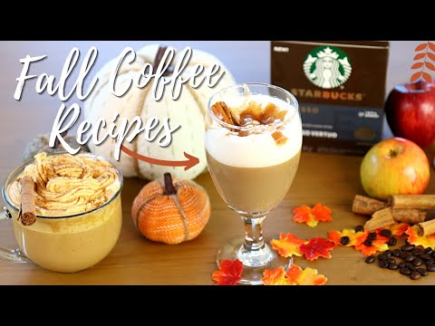 Starbucks Apple Crisp Macchiato & Pumpkin Spice Latte Recipe | Homemade Recipes | Nespresso