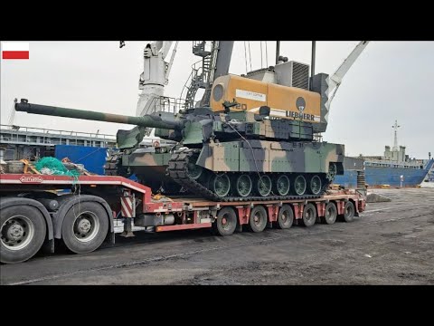 Deliveries of K2 Black Panther tanks to Poland continue