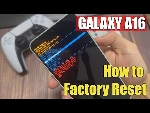 Samsung Galaxy A16: How to Factory Reset (Hard Reset)