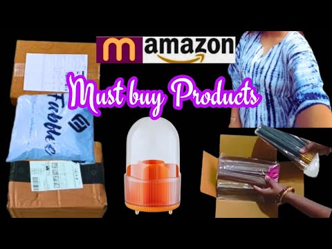 Must buy products | Meesho haul| Amazon haul | Meesho and Amazon unboxing