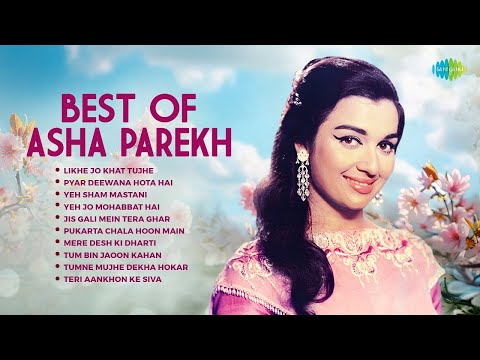 Best Of Asha Parekh | Likhe Jo Khat | Yeh Shaam Mastani | Pyar Deewana Hota Hai | 70s 80s 90s Songs