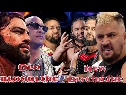 NEW BLOODLINE VS OLD BLOODLINE WWE FULL MATCH | #romanreigns  #wwe  | WWE 2k24 GAMEPLAY- GameHills