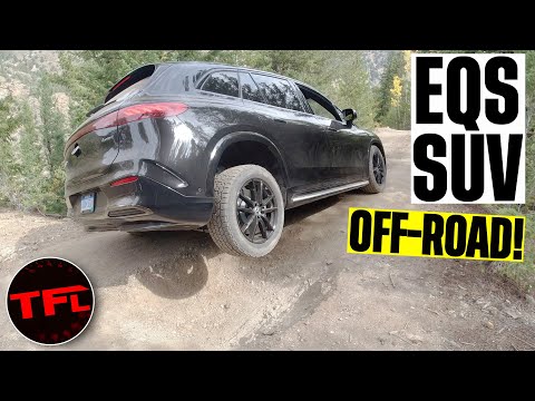 Mercedes-Benz EQS SUV in the Dirt: I Can't BELIEVE Mercedes Let Me Do This with a $125,000 EV!