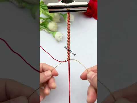 Wealthy bracelets, braiding skills sharing, simple braiding bracelet tutorial, bracelet braiding