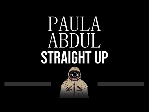 Paula Abdul • Straight Up (CC) 🎤 [Karaoke] [Instrumental]