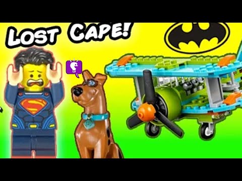 Help LEGO Superman with Scooby Plane on HobbyFamilyTv