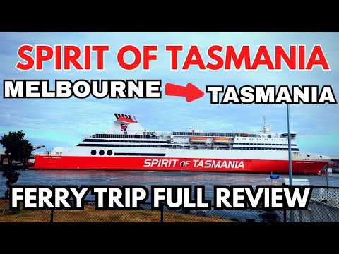 Spirit of Tasmania ferry trip Melbourne to Tasmania