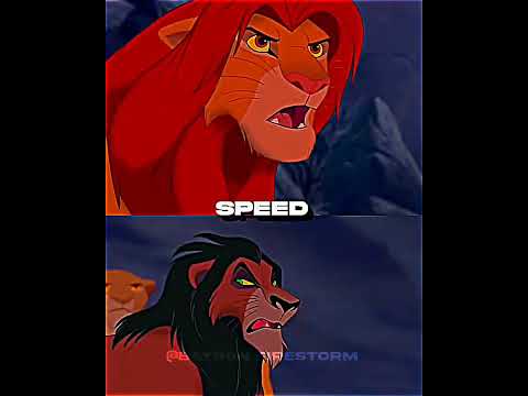 Simba VS Scar #shorts #viral #shortsfeed Sub to my bro @fire-builder7378