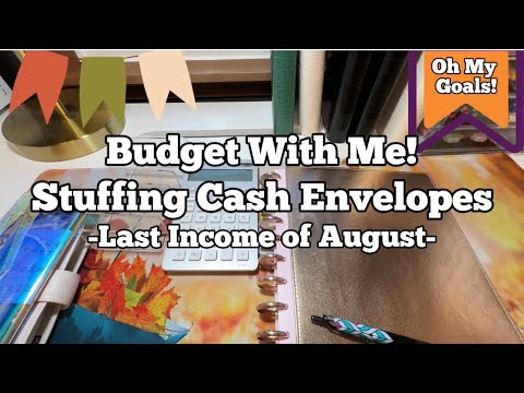 Budget With Me: Stuffing Cash Envelopes! | Oh My Goals!