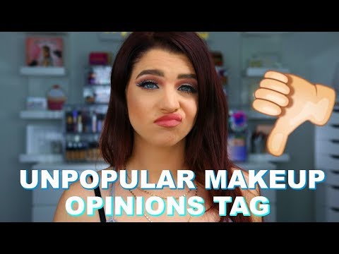 Unpopular Opinions Makeup Tag | Influncer Collabs I Hated & Brands I Don't Buy From