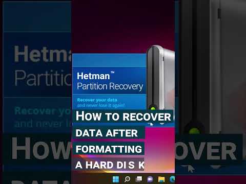 Recovering data that has been removed as a result of formatting disk #shorts #short #shortsvideo