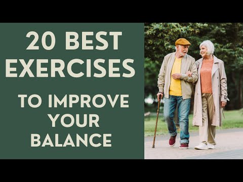 Seniors: The 20 BEST Exercises to Improve your Balance