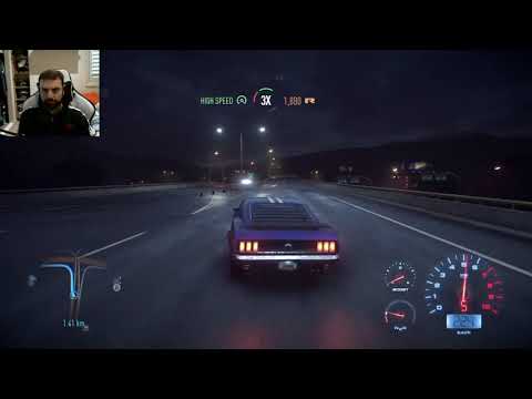 Need for Speed 2010 - Back to it with Mustang Boss, deciding which car to use next.