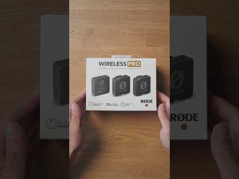 Unboxing the Rode Wireless Pro (32bit float)