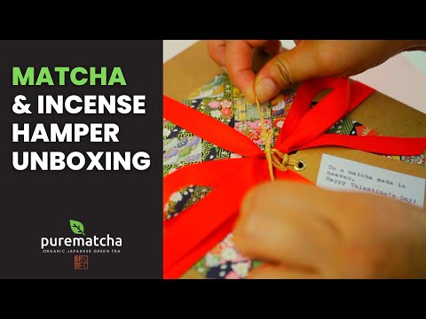 💚 Unboxing 11 Piece Matcha & Incense Gift Hamper by Purematcha 🎁