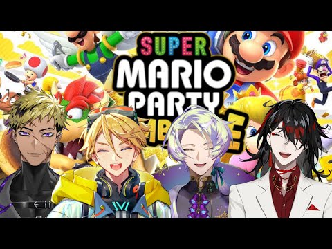 MARIO PARTY OFFCOLLAB w/ @VantacrowBringer @VoxAkuma @ClaudeClawmark  【NIJISANJI EN | Yu Q. Wilson】