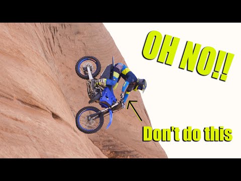 How Not to CRASH on Steep Downhills!