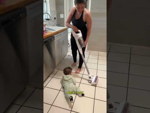 baby in the kitchen -