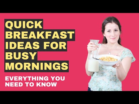 Easy Breakfast Ideas When You’re in a Rush