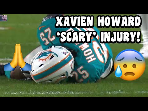 Xavien Howard INJURY Vs Titans 😰🙏 Titans Vs Dolphins 2023 highlights