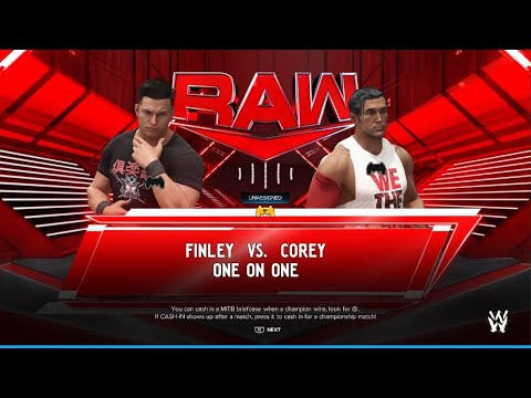 AWA Monday night dawn: Finley vs Corey